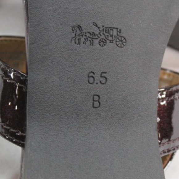Coach Sandals 6.5B - Picture 12 of 12